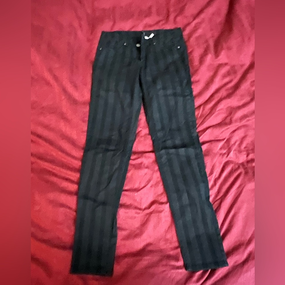 Black and grey striped pants from H&M